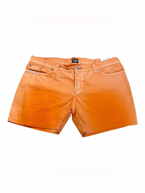 D&G Pants - Dolce and Cabana High Rise Ombre Orange Denim Shorts